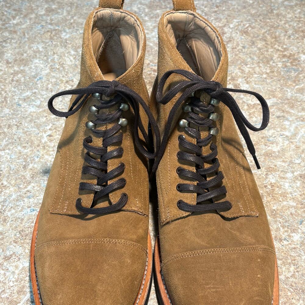 Rhode Men's Huckberry Portland Mojave Suede Vibram Sole Leather Shoes Size 13M - Picture 12 of 14